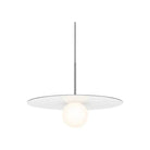 Pablo Designs - Bola Disc LED Pendant - BOLA 22 WHT | Montreal Lighting & Hardware