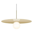Pablo Designs - Bola Disc LED Pendant - BOLA 32 BRA | Montreal Lighting & Hardware