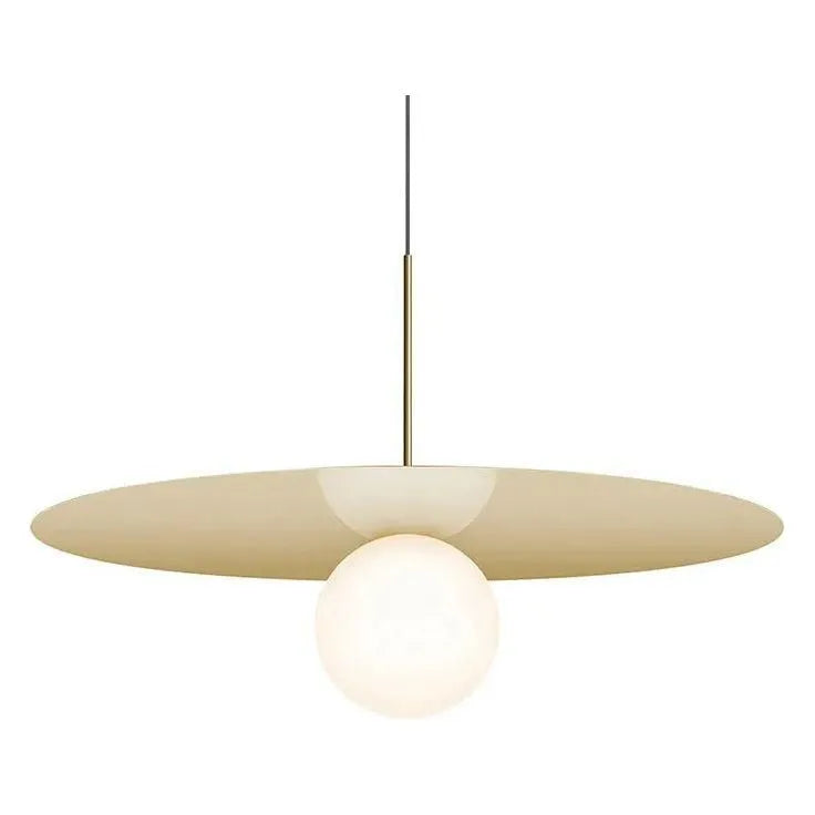 Pablo Designs - Bola Disc LED Pendant - BOLA 32 BRA | Montreal Lighting & Hardware