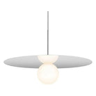 Pablo Designs - Bola Disc LED Pendant - BOLA 32 CRM | Montreal Lighting & Hardware