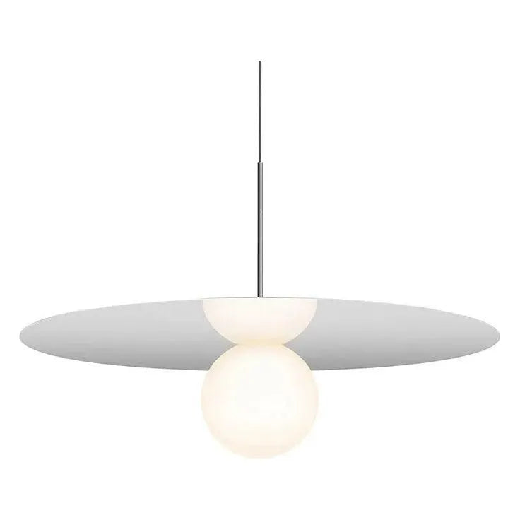 Pablo Designs - Bola Disc LED Pendant - BOLA 32 CRM | Montreal Lighting & Hardware