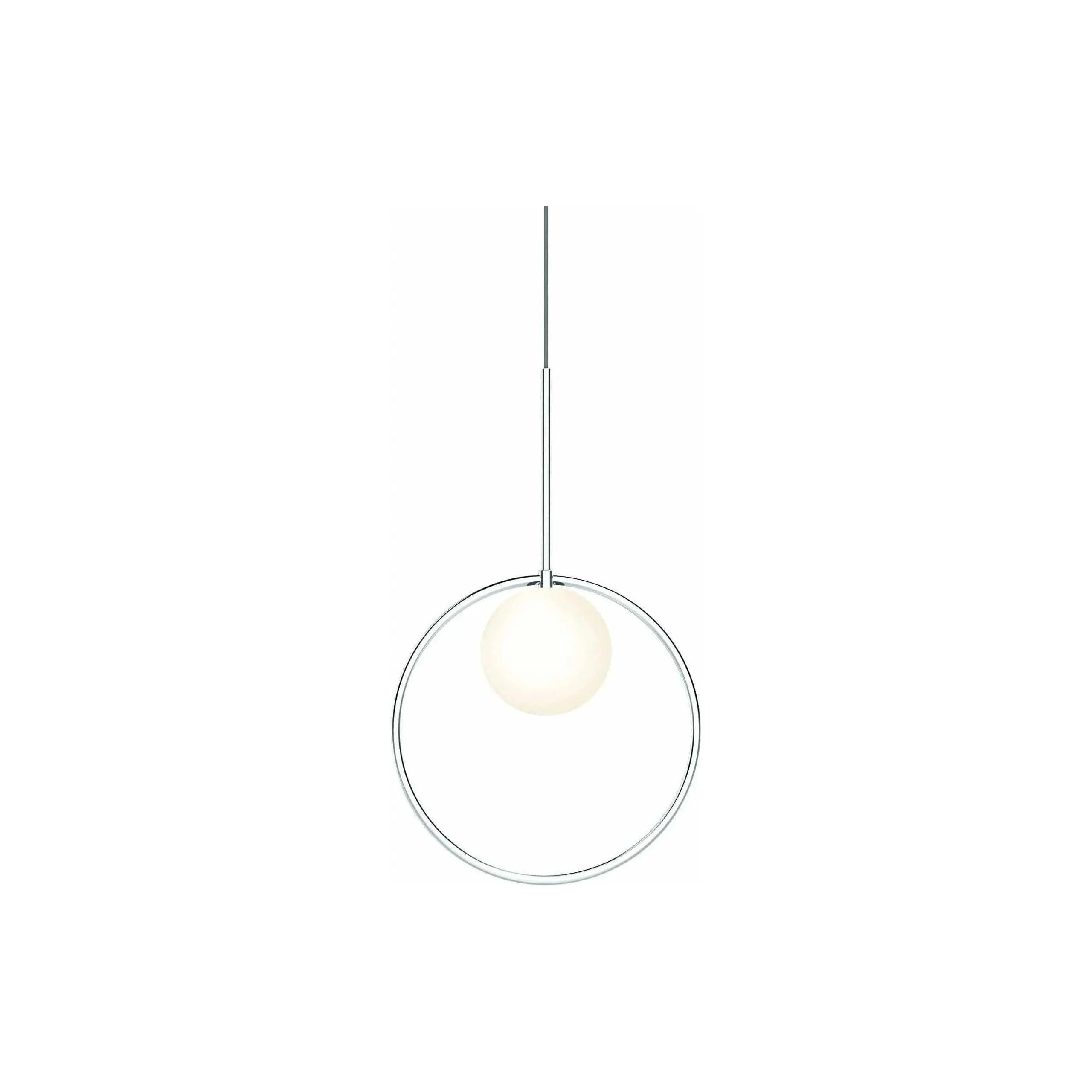 Pablo Designs - Bola Halo Pendant - BOLA HALO 12 CRM | Montreal Lighting & Hardware