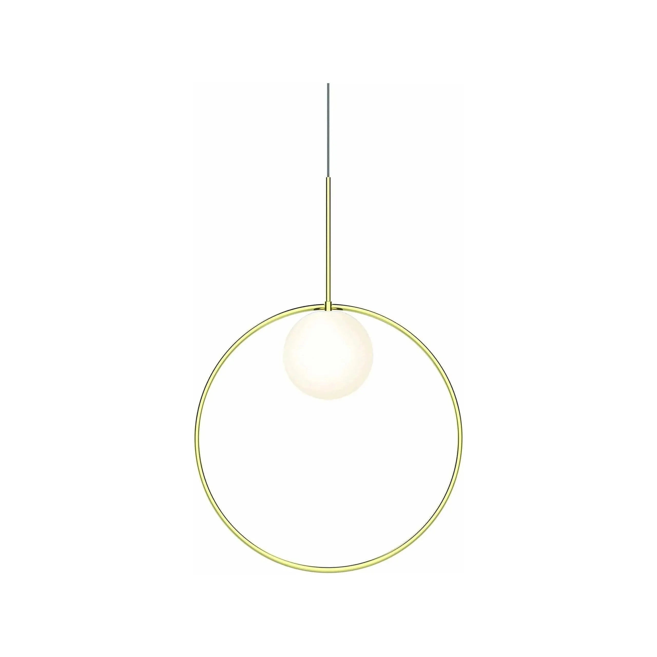 Pablo Designs - Bola Halo Pendant - BOLA HALO 18 BRA | Montreal Lighting & Hardware