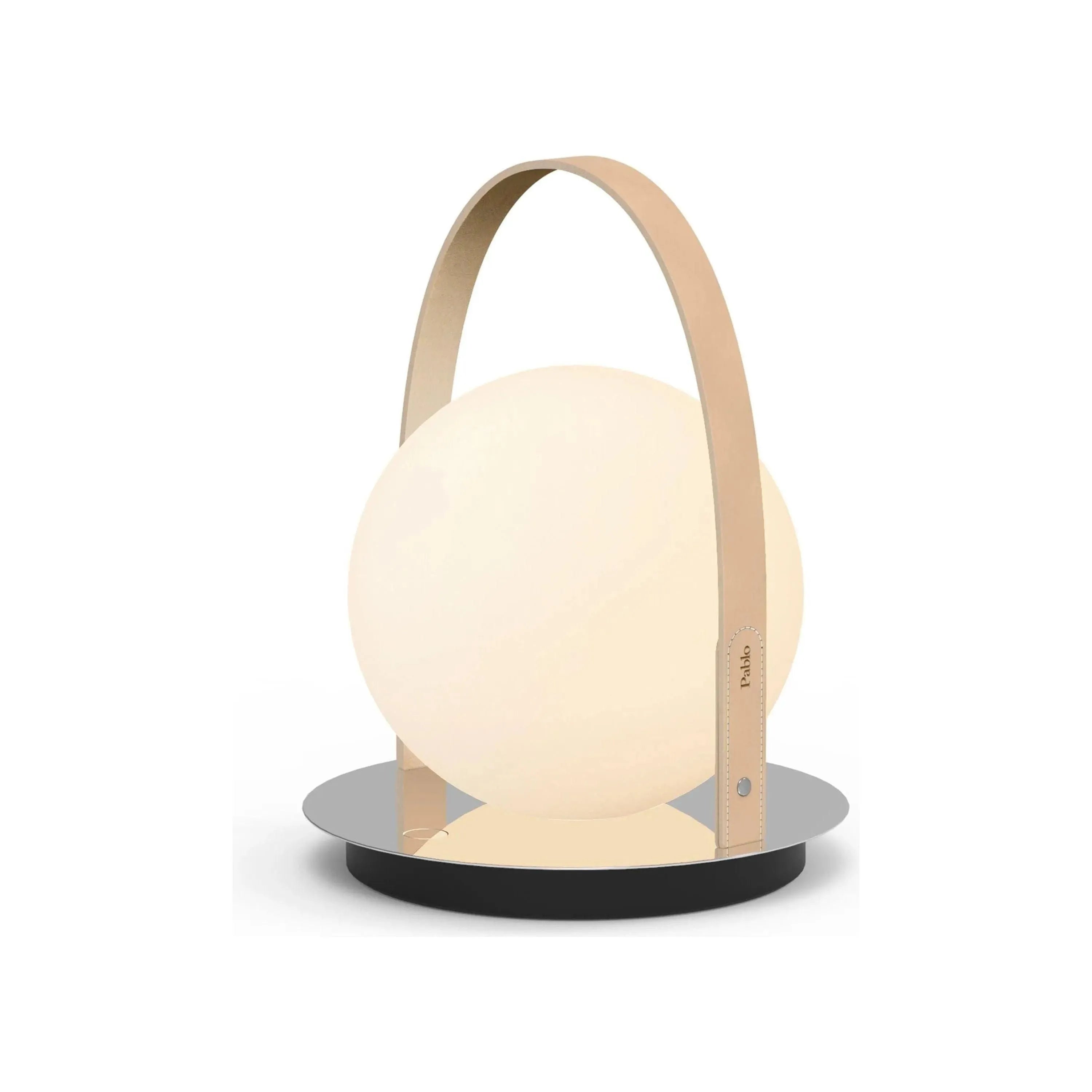 Pablo Designs - Bola Lantern - BOLA LTN CRM TAN | Montreal Lighting & Hardware
