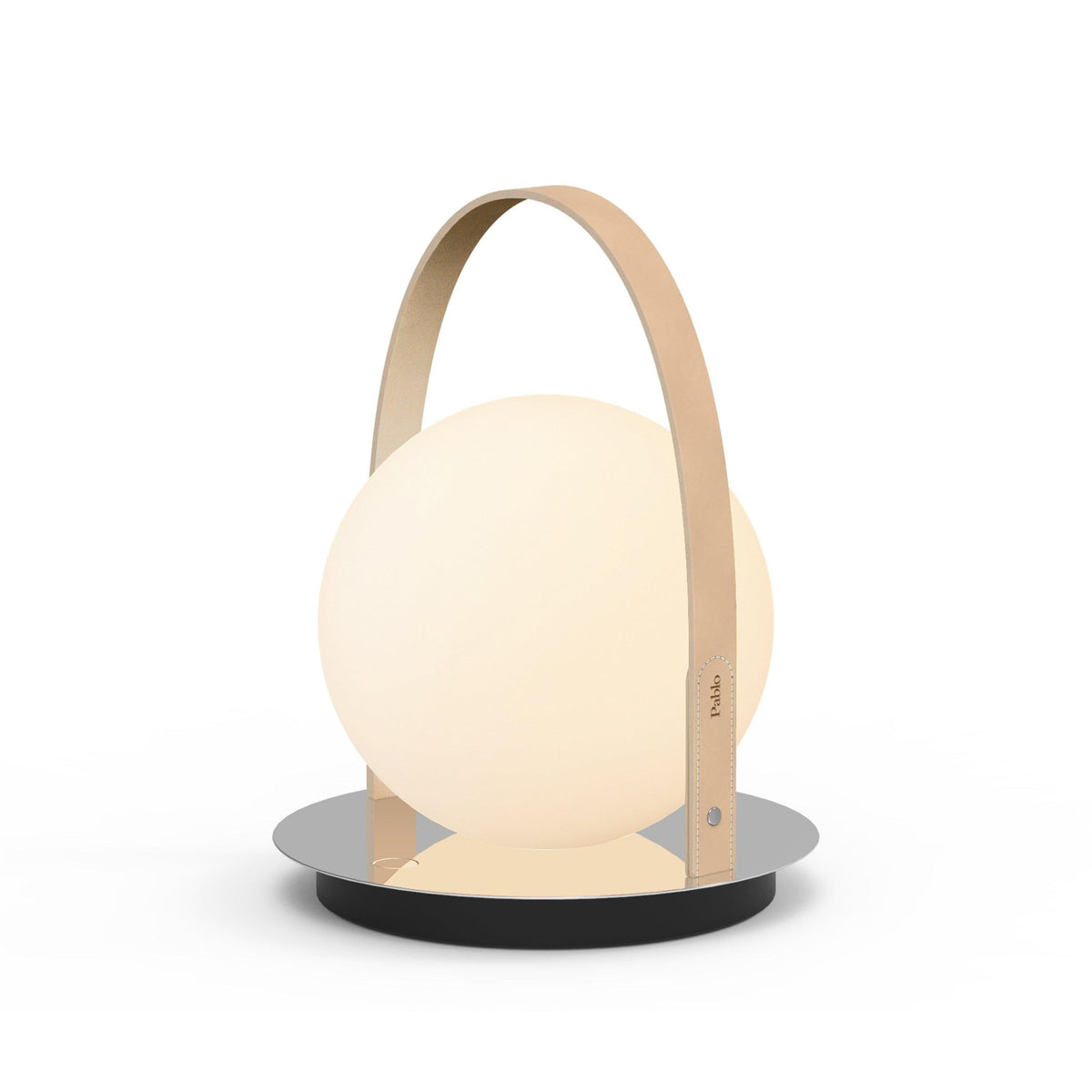 Pablo Designs - Bola Lantern - BOLA LTN CRM TAN | Montreal Lighting & Hardware