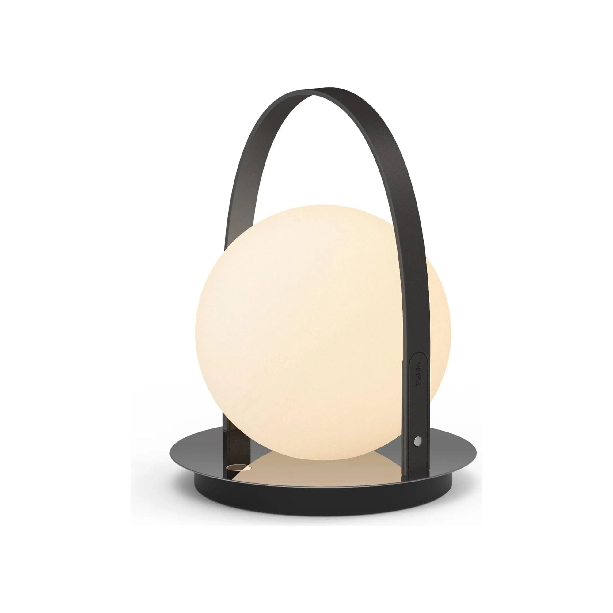 Pablo Designs - Bola Lantern - BOLA LTN GUN BLK | Montreal Lighting & Hardware