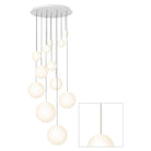 Pablo Designs - Bola Sphere Chandelier - BOLA SPH 45681012X2 BRA | Montreal Lighting & Hardware