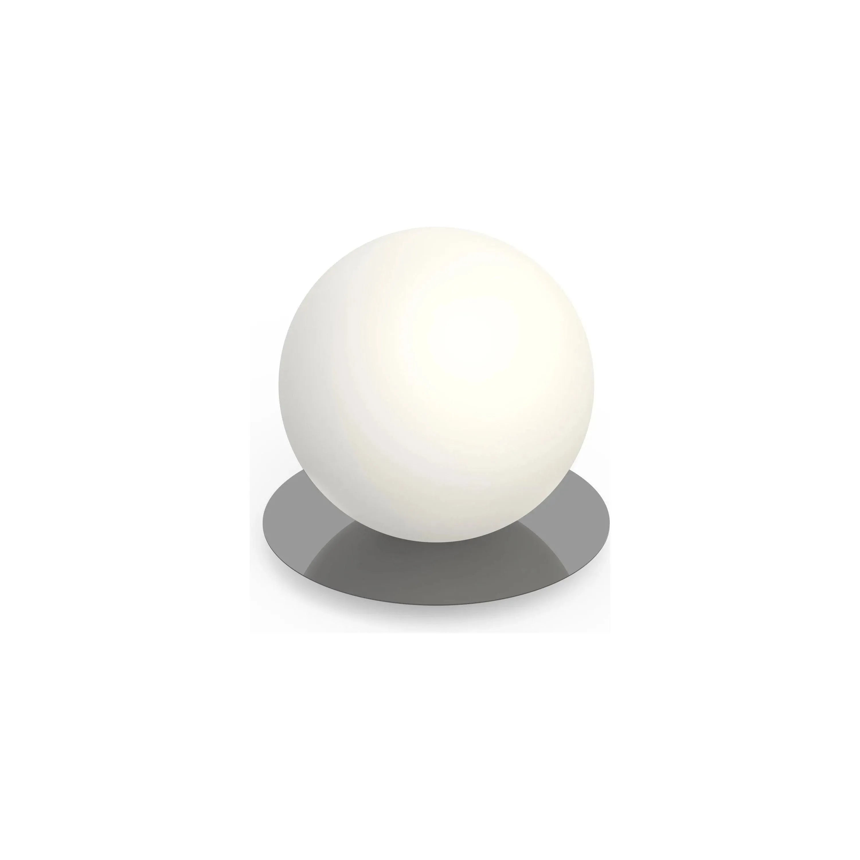 Pablo Designs - Bola Sphere Table Lamp - BOLA SPH TBL 10 GUN | Montreal Lighting & Hardware