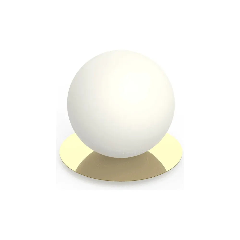 Pablo Designs - Bola Sphere Table Lamp - BOLA SPH TBL 12 BRA | Montreal Lighting & Hardware