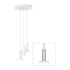 Pablo Designs - Cielo Chandelier 3 - CIEL CHND 3 STN AL/GRY | Montreal Lighting & Hardware