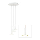 Pablo Designs - Cielo Chandelier 3 - CIEL CHND 3 WHT/MOS/COP | Montreal Lighting & Hardware