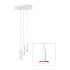 Pablo Designs - Cielo Chandelier 3 - CIEL CHND 3 WHT/TOM/COP | Montreal Lighting & Hardware