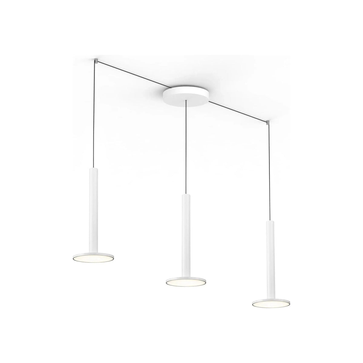 Pablo Designs - Cielo XL Multi-Light 3 - CIEL XL CAN 9 WHT + CIEL XL WHT X 3 | Montreal Lighting & Hardware