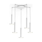 Pablo Designs - Cielo XL Multi-Light 5 - CIEL XL CAN 12 WHT + CIEL XL SLV X 5 | Montreal Lighting & Hardware