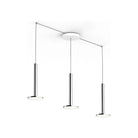 Pablo Designs - Cielo XL Multi-Light 7 - CIEL XL CAN 12 WHT + CIEL XL POL SLV X 7 | Montreal Lighting & Hardware