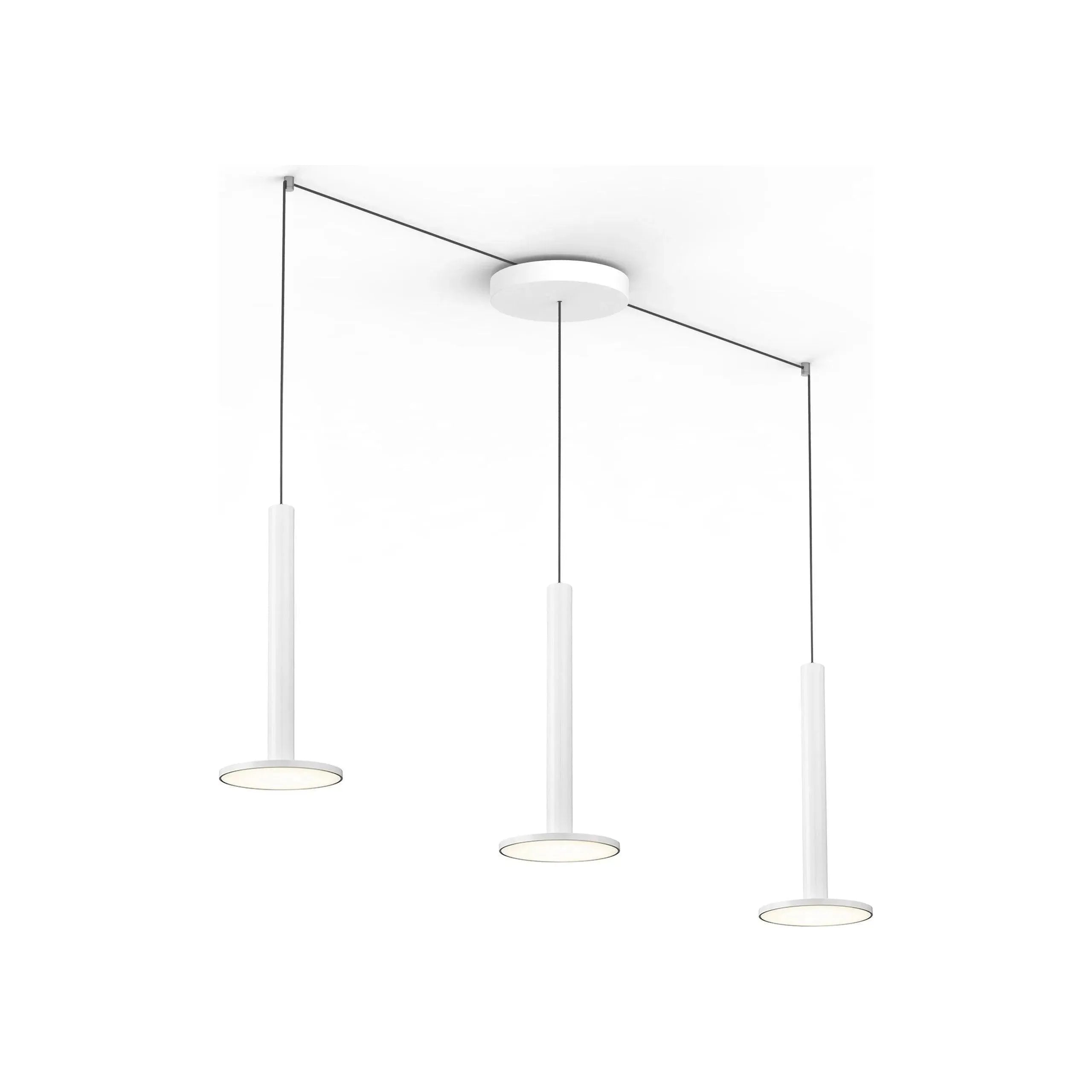 Pablo Designs - Cielo XL Multi-Light 7 - CIEL XL CAN 12 WHT + CIEL XL WHT X 7 | Montreal Lighting & Hardware