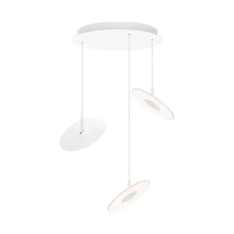 Pablo Designs - Circa Chandelier 3 - CIRC CHAN 12/3 WHT | Montreal Lighting & Hardware
