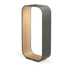 Pablo Designs - Contour Table Lamp - CONT LRG GPT/OAK | Montreal Lighting & Hardware