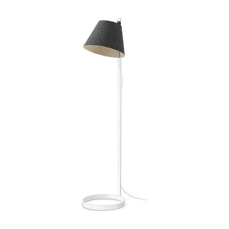 Pablo Designs - Lana Floor Lamp - LANA FLR CHR/GRY WHT | Montreal Lighting & Hardware