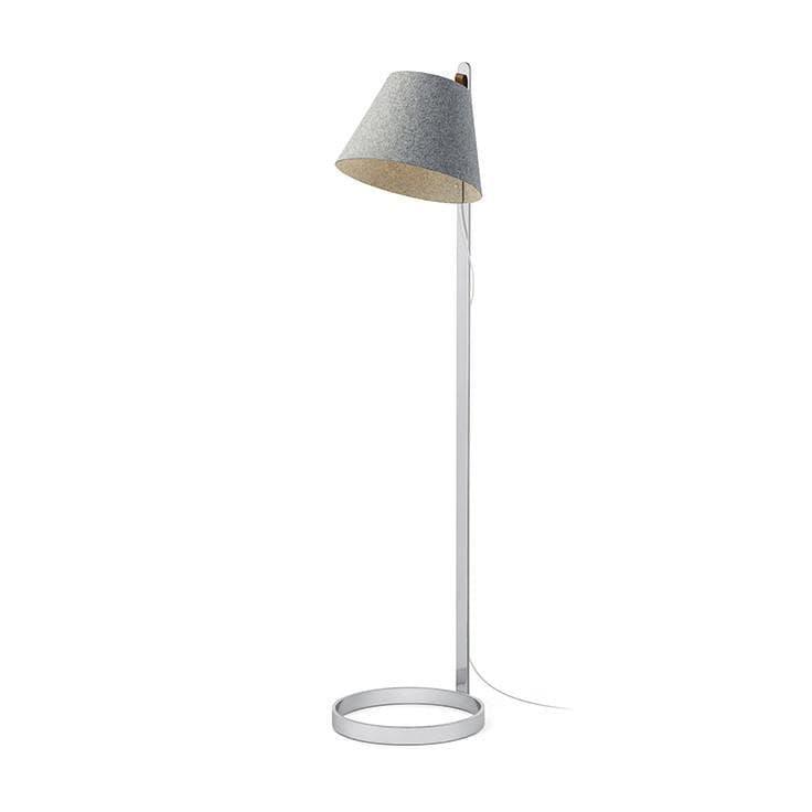 Pablo Designs - Lana Floor Lamp - LANA FLR STN/GRY CRM | Montreal Lighting & Hardware