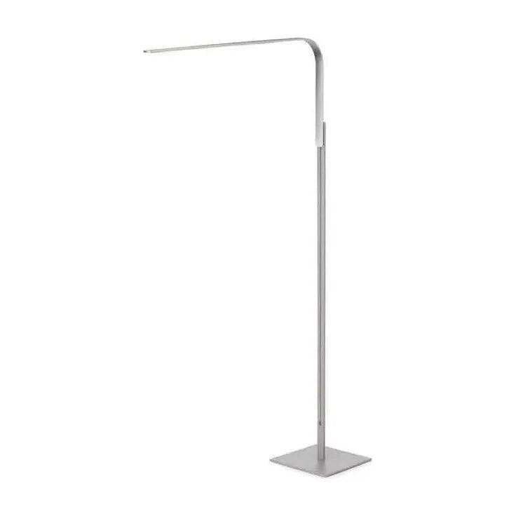 Pablo Designs - Lim Floor Lamp - LIM L FLR SLV BR | Montreal Lighting & Hardware