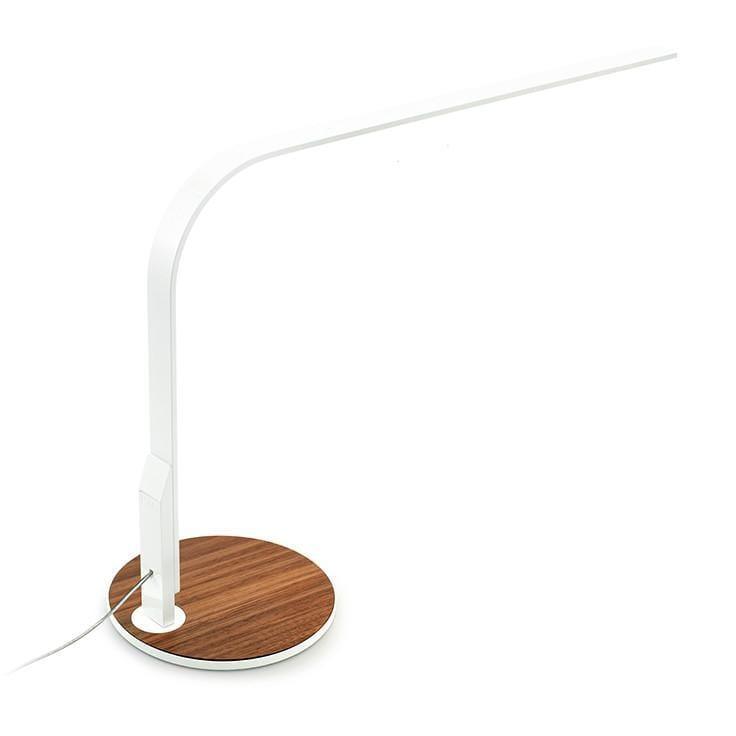 Pablo Designs - LIM360 Desk Lamp - LIM 360 WHT/WAL | Montreal Lighting & Hardware