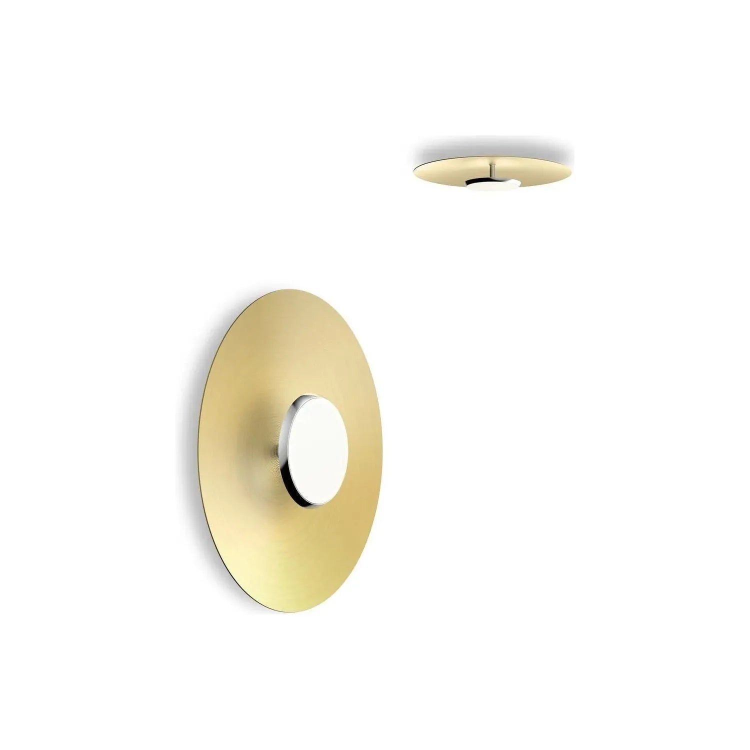 Pablo Designs - Sky LED Flush Mount - SKY FSH 18 DOM BLK | Montreal Lighting & Hardware