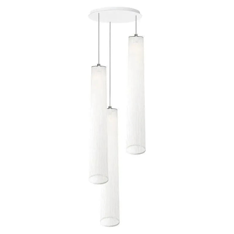 Pablo Designs - Solis Chandelier 3 - SOLI CHAN 72/3 WHT | Montreal Lighting & Hardware