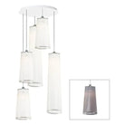 Pablo Designs - Solis Chandelier 5 - SOLI CHAN MIX 24/48 - 5 SLV | Montreal Lighting & Hardware