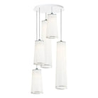 Pablo Designs - Solis Chandelier 5 - SOLI CHAN MIX 24/48 - 5 WHT | Montreal Lighting & Hardware