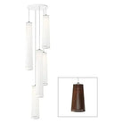 Pablo Designs - Solis Chandelier 5 - SOLI CHAN MIX 48/72 - 5 BRN | Montreal Lighting & Hardware