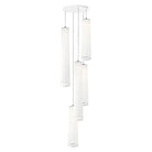 Pablo Designs - Solis Chandelier 5 - SOLI CHAN MIX 48/72 - 5 WHT | Montreal Lighting & Hardware
