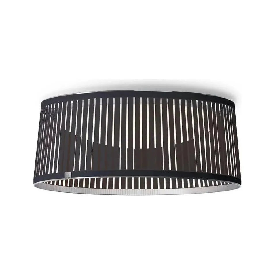 Pablo Designs - Solis Drum Flush Mount - SOLI DR FSH 24 BRN | Montreal Lighting & Hardware