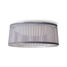 Pablo Designs - Solis Drum Flush Mount - SOLI DR FSH 24 SLV | Montreal Lighting & Hardware