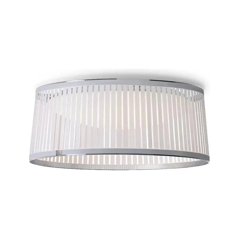 Pablo Designs - Solis Drum Flush Mount - SOLI DR FSH 24 WHT | Montreal Lighting & Hardware