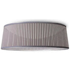 Pablo Designs - Solis Drum Flush Mount - SOLI DR FSH 36 SLV | Montreal Lighting & Hardware