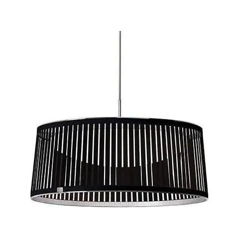 Pablo Designs - Solis Drum Pendant - SOLI DR 24 BLK | Montreal Lighting & Hardware