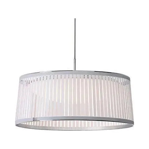 Pablo Designs - Solis Drum Pendant - SOLI DR 24 WHT | Montreal Lighting & Hardware