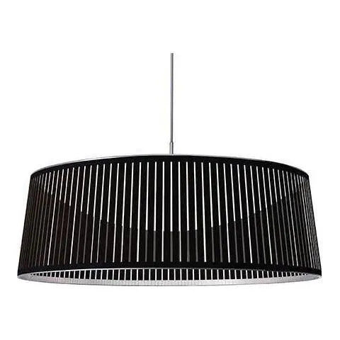 Pablo Designs - Solis Drum Pendant - SOLI DR 36 BLK | Montreal Lighting & Hardware