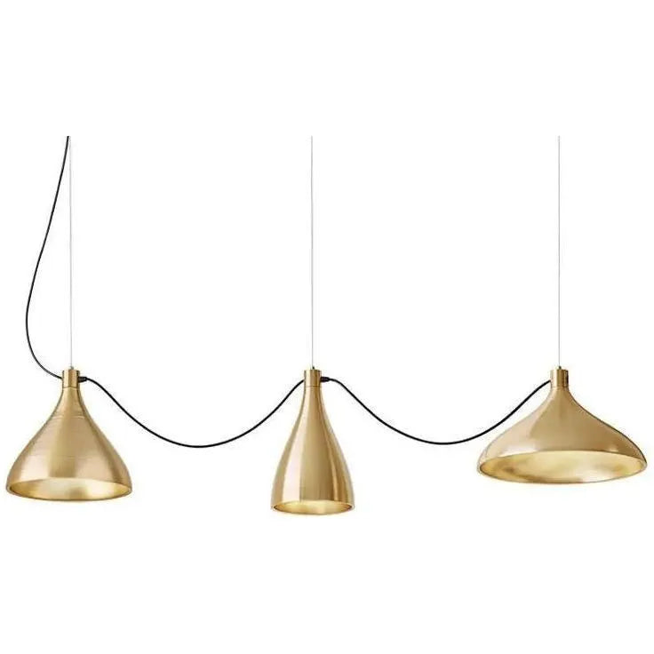 Pablo Designs - Swell String 3 Mixed - SWEL STR MIX BRA/BRA | Montreal Lighting & Hardware