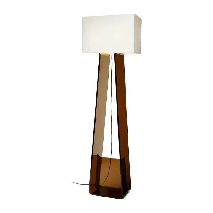 Pablo Designs - Tube Top Floor Lamp - TT 60 WHT/CHR | Montreal Lighting & Hardware