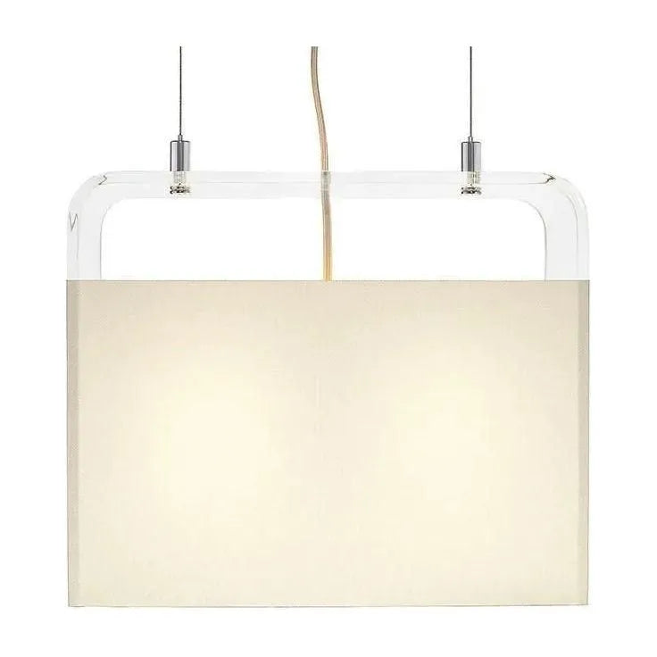 Pablo Designs - Tube Top Pendant - TTP 14 WHT/CLR | Montreal Lighting & Hardware