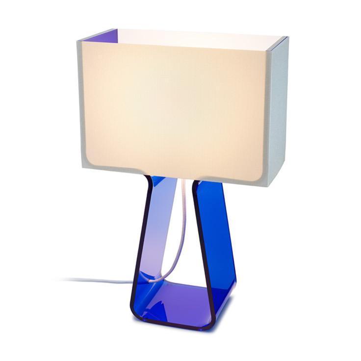 Pablo Designs - Tube Top Table Lamp - TT 14 BLU | Montreal Lighting & Hardware