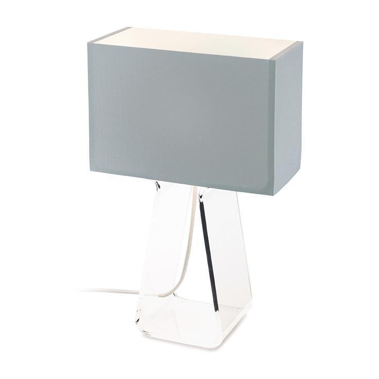 Pablo Designs - Tube Top Table Lamp - TT 14 GRY/CLR | Montreal Lighting & Hardware