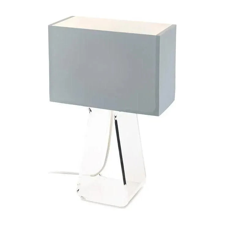 Pablo Designs - Tube Top Table Lamp - TT 14 WHT/CLR | Montreal Lighting & Hardware