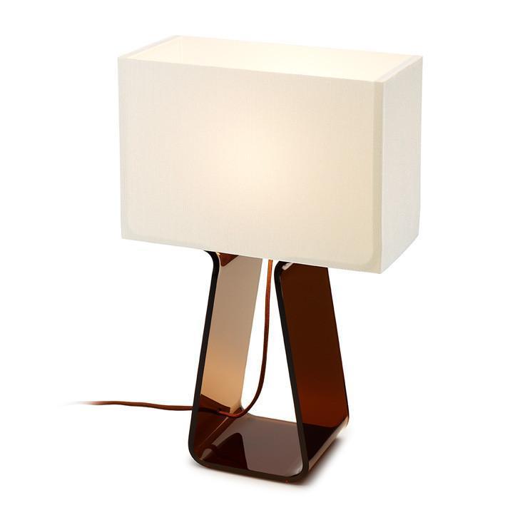 Pablo Designs - Tube Top Table Lamp - TT 14 WHT/CHR | Montreal Lighting & Hardware