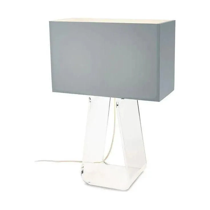 Pablo Designs - Tube Top Table Lamp - TT 21 SLV/CLR | Montreal Lighting & Hardware