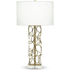 Flow Decor-3598-OWL-Table Lamps-Pacific-Brass