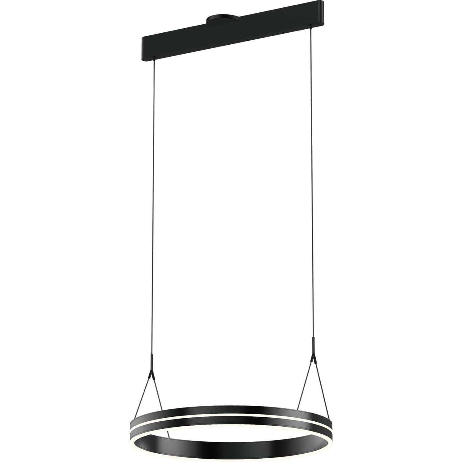 PageOne Lighting - Athena Round LED Chandelier - PP020244-SBB | Montreal Lighting & Hardware