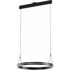PageOne Lighting - Athena Round LED Chandelier - PP020245-SBB | Montreal Lighting & Hardware
